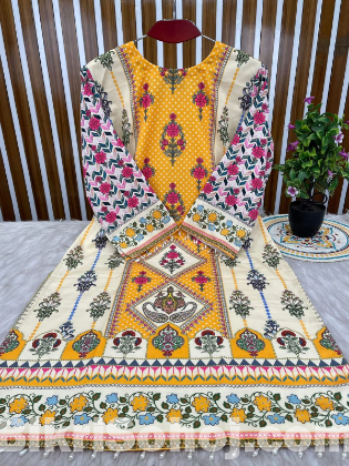 Digital Print Three Piece